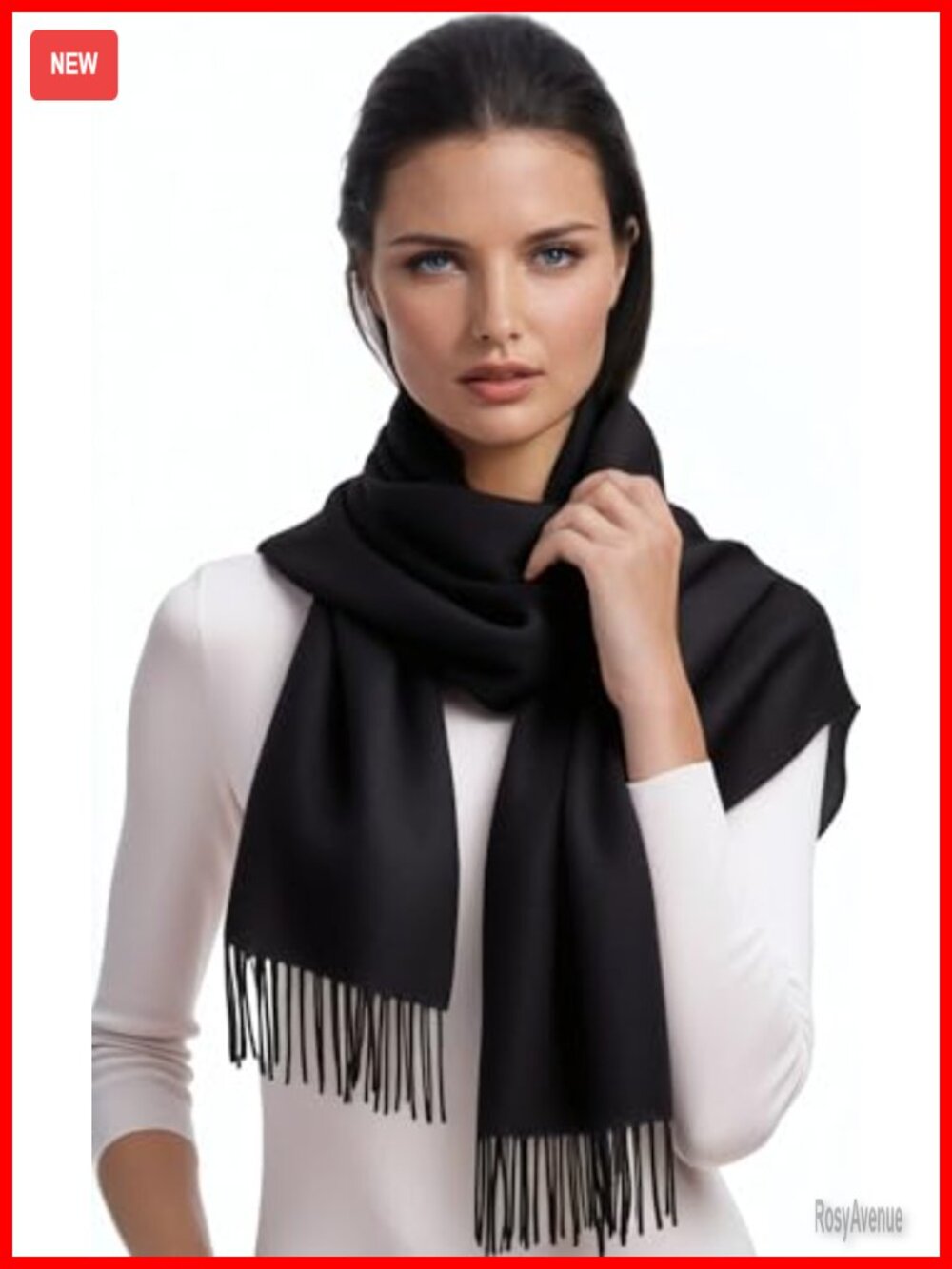 100% Pashmina Scarf for Women Oversized Shawl Wrap Ultra Soft Warm Gift